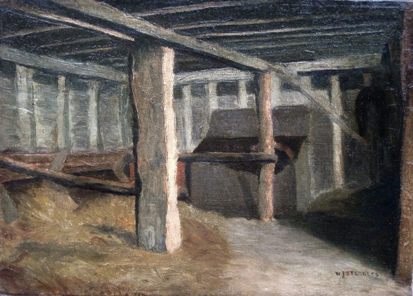 The-Stable-W-J-Steggles-Exhibited-at-the-Tate-1929
